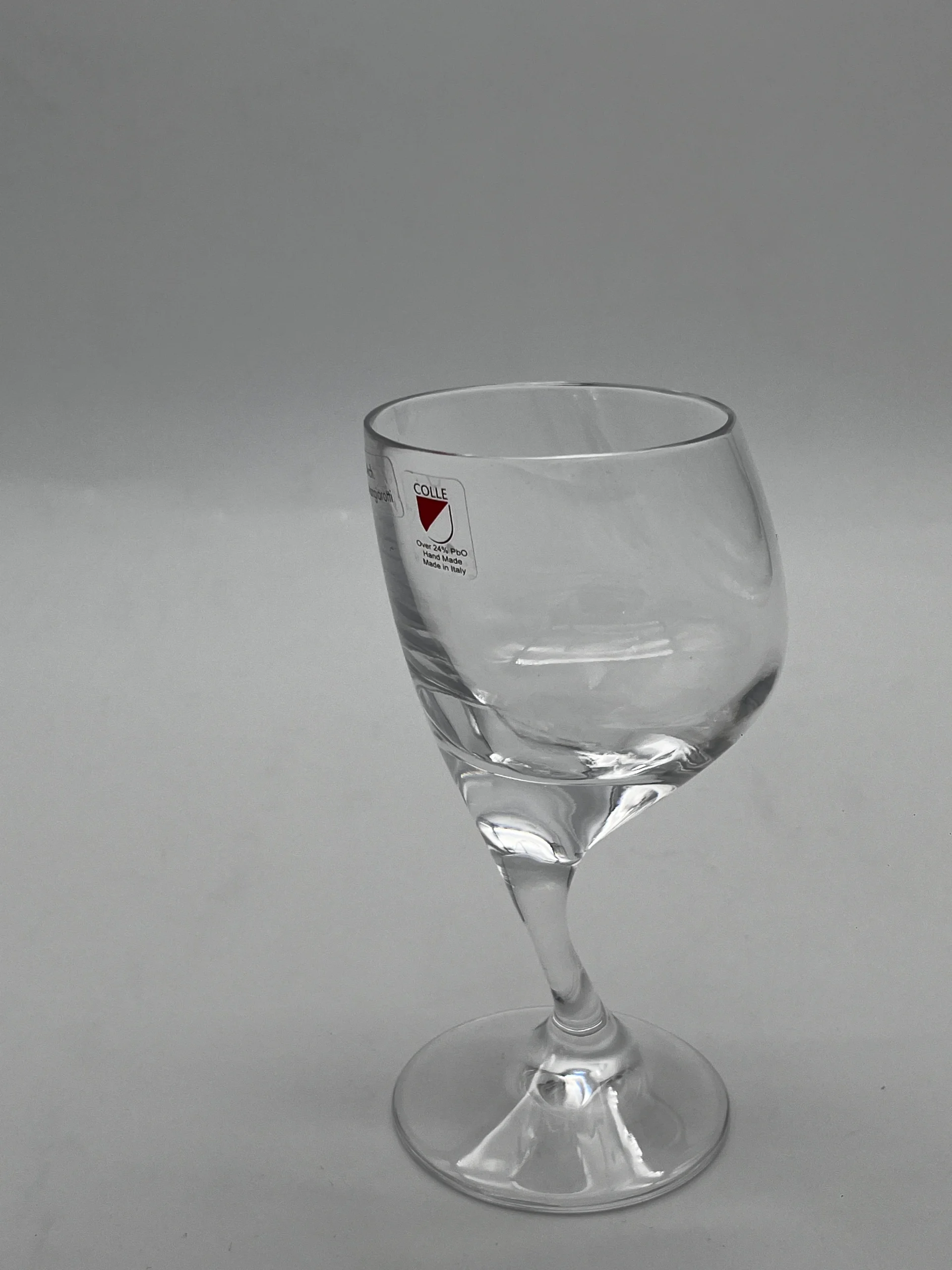 Verres à eau en cristal, Angelo Mangiarotti, Il Colle, 70s – Image 6