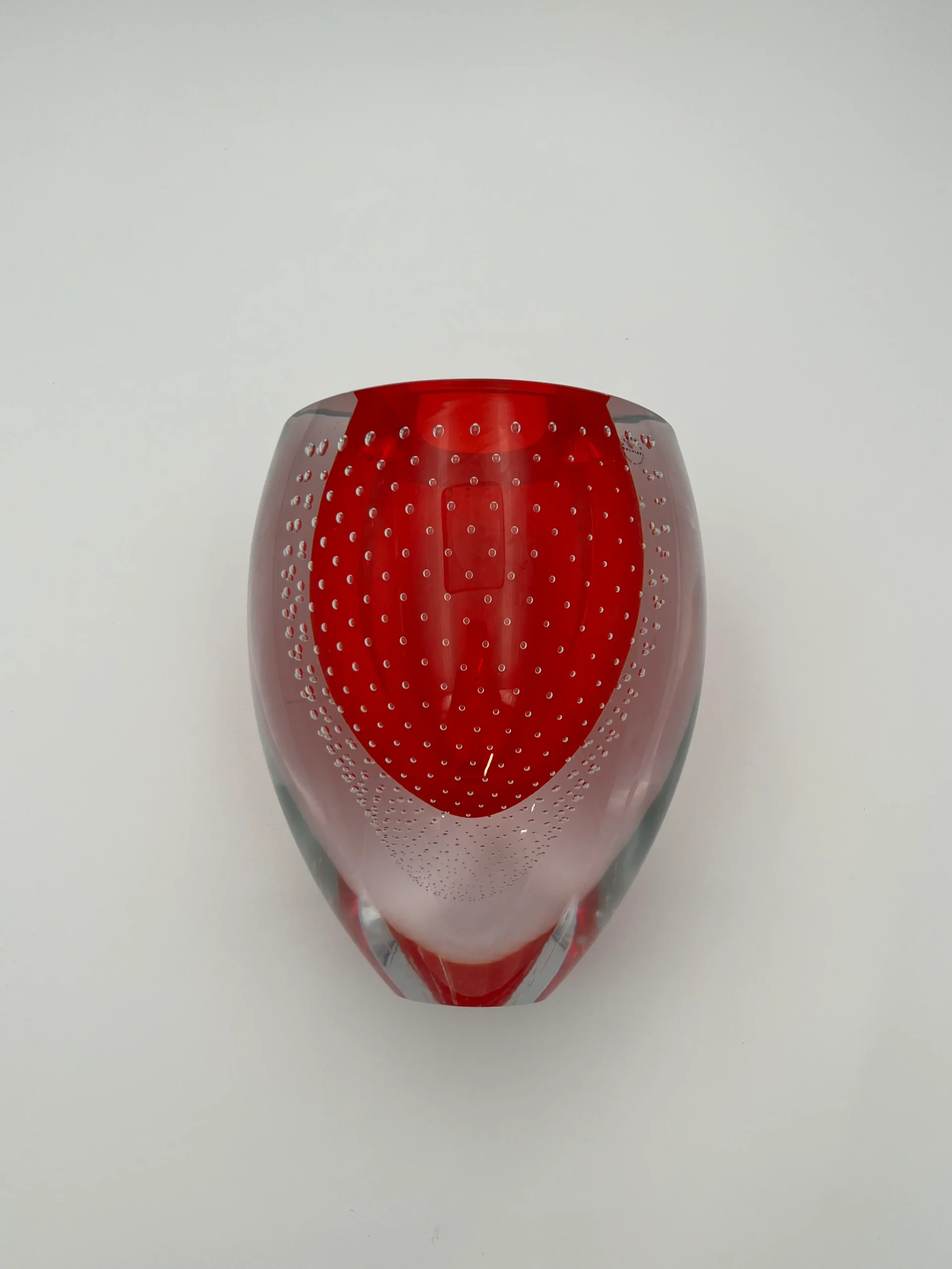 Vase 'Goccia di Pioggia' Salviati, verre de Murano, Christian Ghion, Italie – Image 3